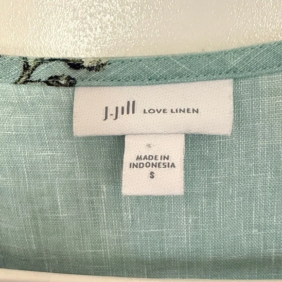 Linen J.Jill lemon 🍋 Dress S - Picture 2 of 12